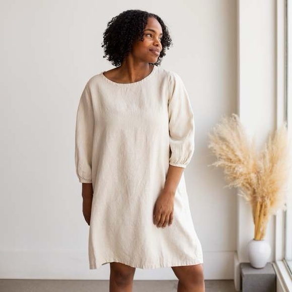 Moss Grey Elise Dress - Picture 3 of 7